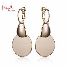 Wholesale zinc alloy dangle earrings gold chandelier earrings